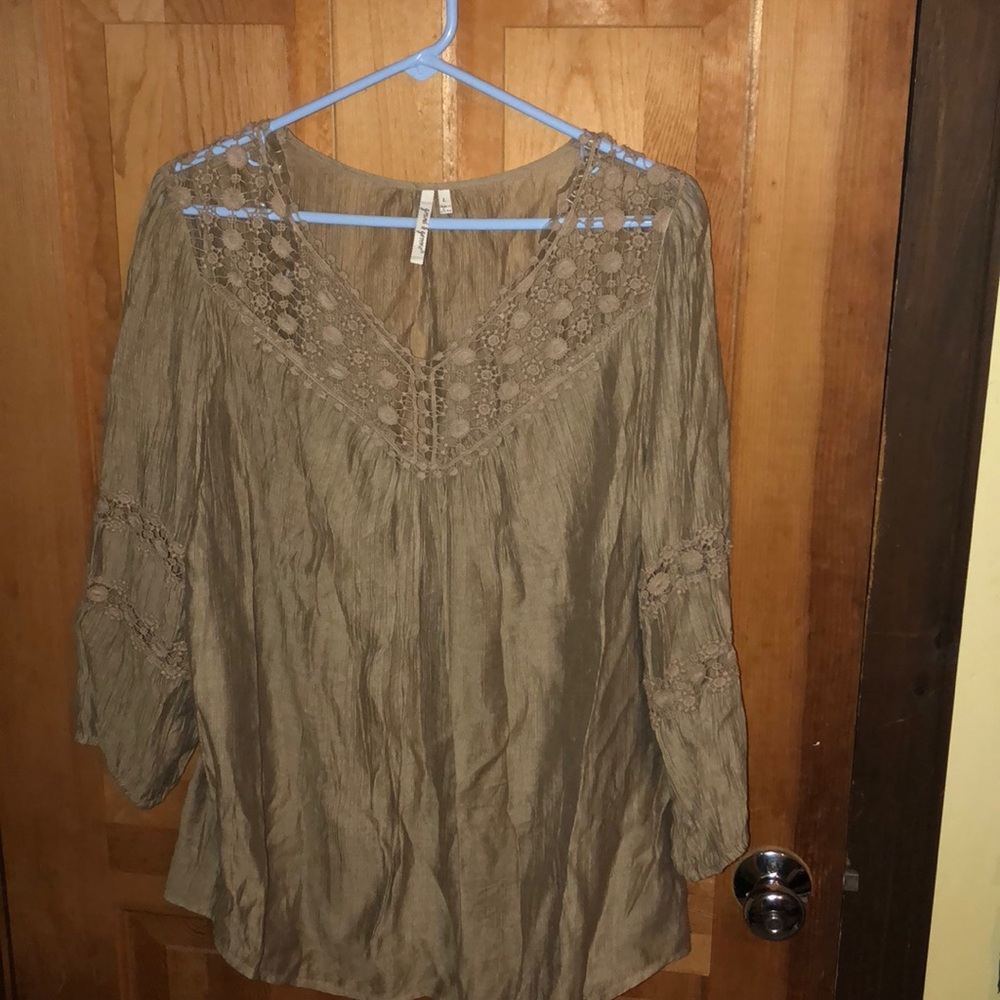 Green summer shirt